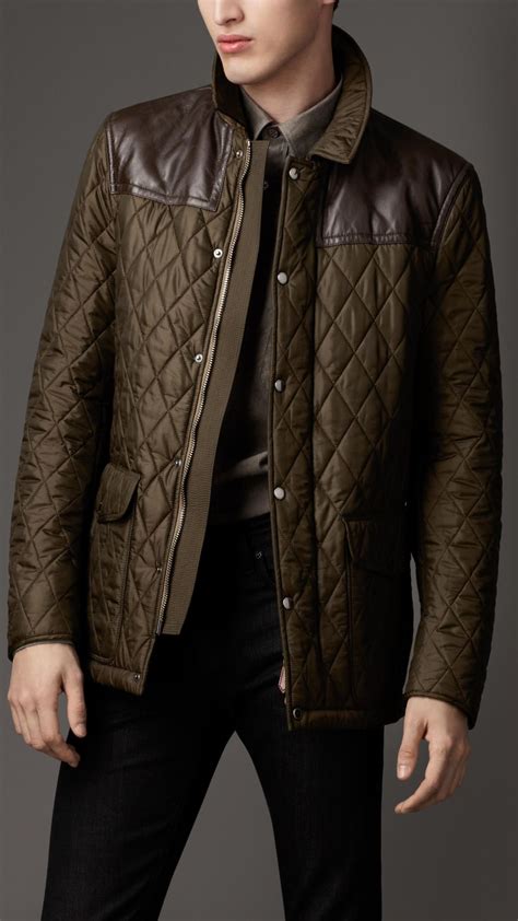 burberry jakke menn|Burberry coats for men.